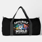 猫は世界を支配する ダッフルバッグ (正面)