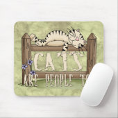 猫は人々ですも マウスパッド (マウス)