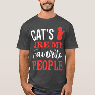 猫は僕のお気に入りの猫好き子猫 Tシャツ