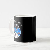 猫は入れば座る コーヒーマグカップ (正面左)