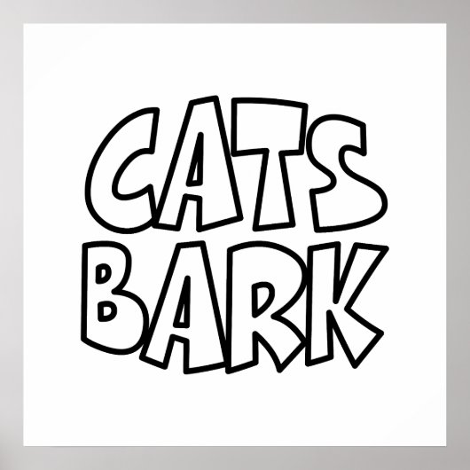 猫は吠える ポスター (正面)