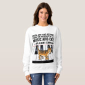 猫は命の禍 スウェットシャツ (正面フル)