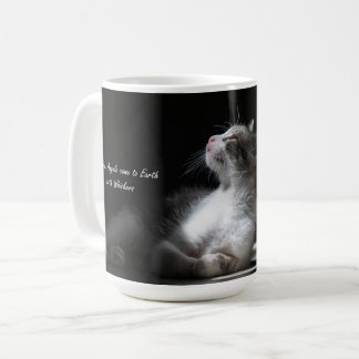 猫は天使の猫マグ コーヒーマグカップ