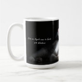 猫は天使の猫マグ コーヒーマグカップ (左)