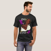 猫は女の子の最高の友達 Tシャツ (正面フル)