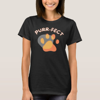 猫は完璧 - 女性用Tシャツ Tシャツ