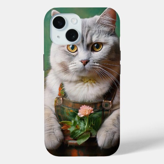 猫は庭師です Case-Mate iPhoneケース (裏面)
