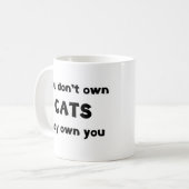 猫は所有しない コーヒーマグカップ (正面左)