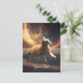 猫は星遊が付いている。 ポストカード (スタンド正面)