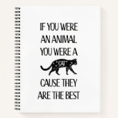 猫は最高の..リングノート ノートブック (正面)