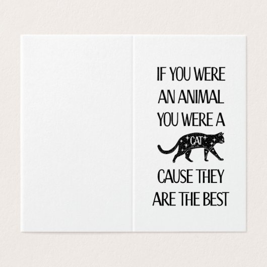 猫は最高の..猫好きに最適 (外部フラット)