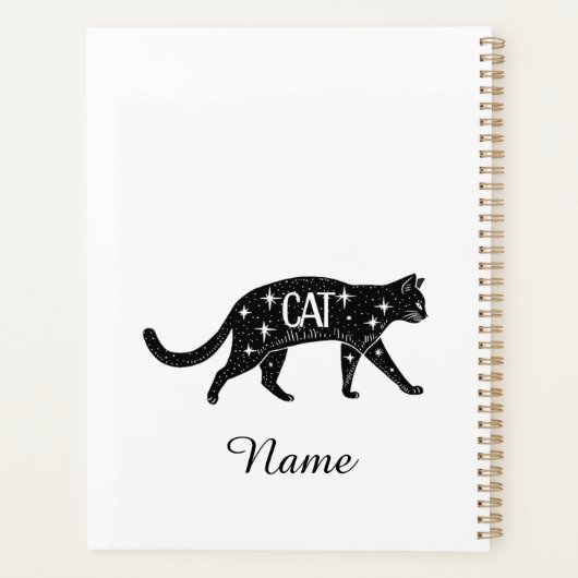 猫は最高の..Planner プランナー手帳 (裏面)