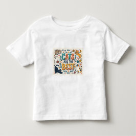 猫は最高 トドラーTシャツ
