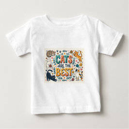 猫は最高 ベビーTシャツ