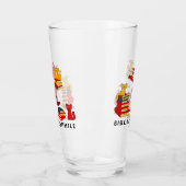 猫は本が大好き タンブラーグラス (左)