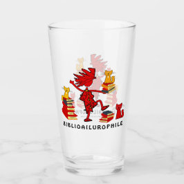 猫は本が大好き タンブラーグラス