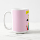 猫は本が好き コーヒーマグカップ (左)