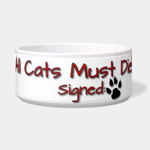 猫は死ななければならない! ボウル