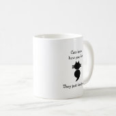 猫は気に コーヒーマグカップ (正面右)