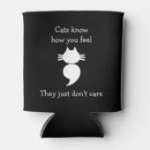 猫は気に 缶クーラー (正面)