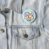 猫は犬が好き TBA   缶バッジ (インサイチュ)