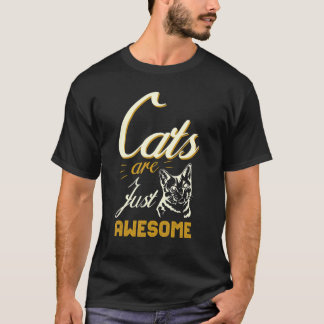 猫は猫素晴らしだ Tシャツ