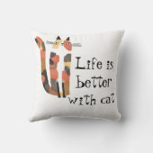 猫は生きがいが好い クッション (裏面)