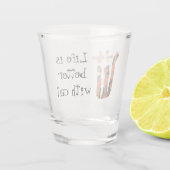 猫は生きがいが好い ショットグラス (裏面)