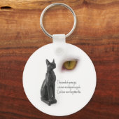 猫は神々だった キーホルダー (正面)