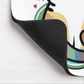 猫は私のセラピー マウスパッド (コーナー)