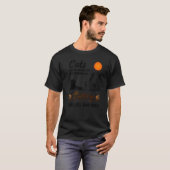 猫は私の問題のほとんどを解決してくれる コーヒーは残りを解決 Tシャツ (正面フル)
