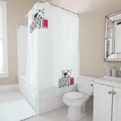 猫は私の愛 シャワーカーテン (インサイチュ)