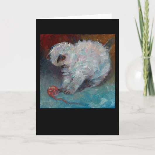 猫は私達をカード好みます カード (正面)