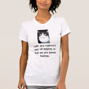 猫は自然の話し方で… Tシャツ