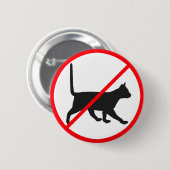 猫は許されない！ 缶バッジ (正面&裏面)