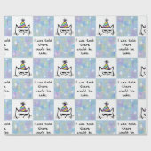 猫は誕生日が嫌おもしろいい ラッピングペーパー (フラット)