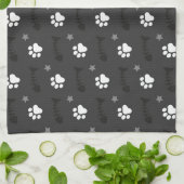 猫は誰でも最高の友 キッチンタオル (折り畳み)