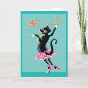 猫は踊ることができる カード