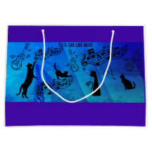 猫は音楽のよう: 五線譜とギターのターコイズ