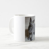 猫は57最高の コーヒーマグカップ (正面左)