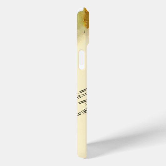 猫ひげサイドプロファイルハート鼻水カラー Case-Mate iPhoneケース (裏面 / 右)