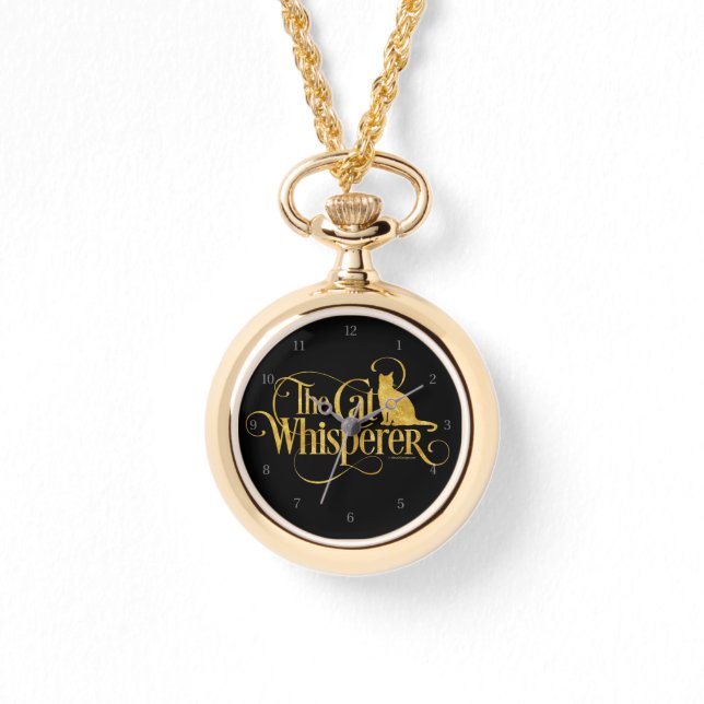 猫ひげ時計 腕時計 (正面)