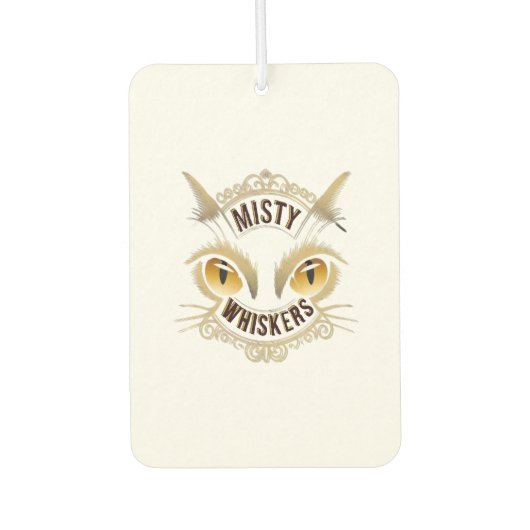 猫ひげ カーエアーフレッシュナー (正面)