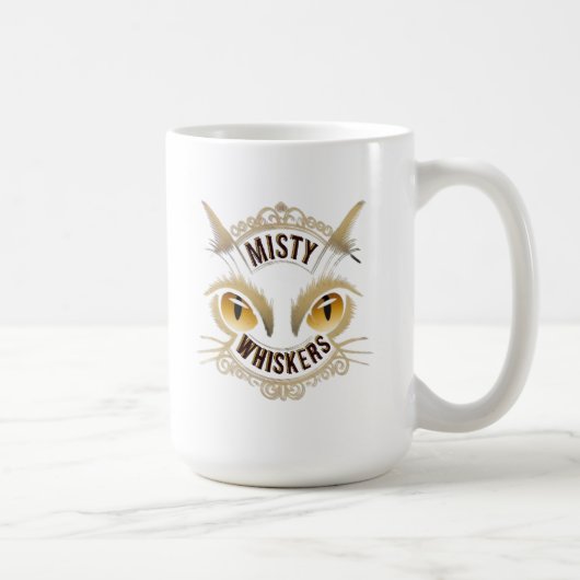 猫ひげ コーヒーマグカップ (右)