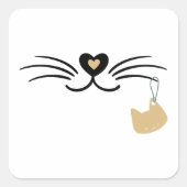 猫ひげ スクエアシール (正面)