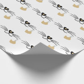 猫ひげ ラッピングペーパー (角)