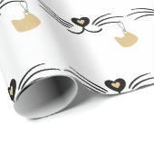 猫ひげ ラッピングペーパー (ロールコーナー)