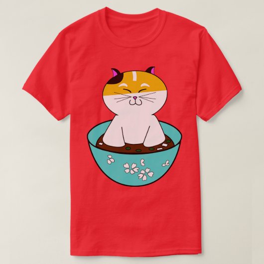 猫みそ猫 Tシャツ (デザイン正面)