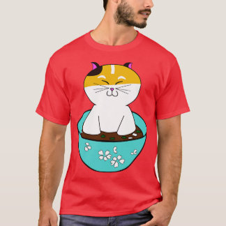 猫みそ猫 Tシャツ
