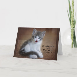 猫もしは話せるよ 案内状